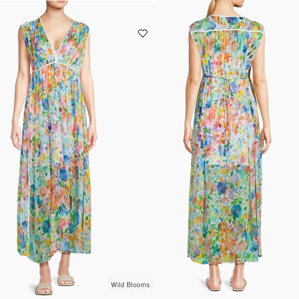 Jade by Johnny Was Dylane Silk Maxi Dress